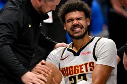 Nuggets dapat angin segar usai kondisi lutut Cameron Johnson dipastikan aman