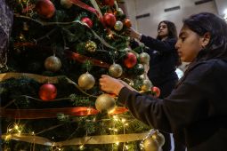 Pertama dalam dua tahun, umat Kristen Gaza bisa rayakan Misa Natal lagi