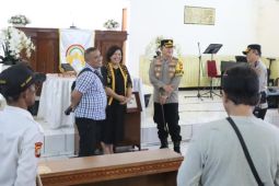 Natal 2025 di Jakpus kondusif, Polisi siaga jaga kenyamanan jemaat