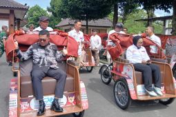 Wali Kota Magelang tegaskan bahwa bantuan becak listrik jangan dijual!