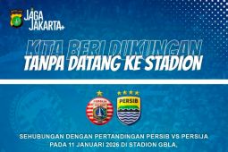 Polisi Imbau The Jakmania Tidak Datang ke Bandung