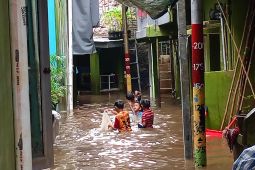 Kebon Pala Jakarta Timur Direndam Banjir Setinggi Satu Meter
