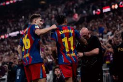 Barcelona Juarai Piala Super Spanyol usai Menang Tipis 3-2 atas Real Madrid