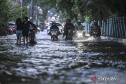 Empat Jalan di Jakut Terendam Banjir Akibat Hujan Deras