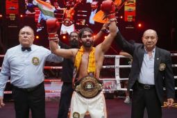 Prince Patel raih sabuk WBA Asia Gold usai TKO Mussa