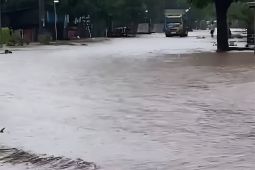 Pemukiman di Lereng Gunung Tambora Terendam Banjir