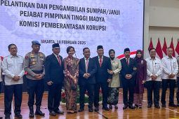 KPK Lantik Tiga Deputi Baru, Ketua Minta Gerak Cepat dan Visioner