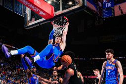 Thunder Akhiri Rekor Kemenangan Beruntun Cavaliers dengan Skor 121-113