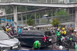 Polisi Tangkap Pengemudi Mobil Ugal-Ugalan di Jakarta Pusat