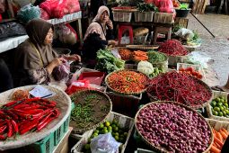 Harga Pangan Hari Ini: Bawang Merah Rp46.900/kg, Cabai Rawit Rp83.850/kg