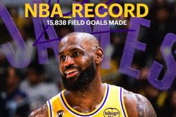 LeBron James Cetak Rekor Field Goal Terbanyak dalam Sejarah NBA