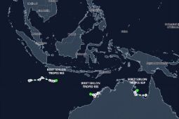 Sejumlah Wilayah di Indonesia Berpotensi Hujan Lebat Akibat Eks-siklon