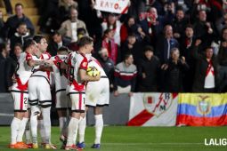 Gol Telat Pathe Ciss Selamatkan Rayo Vallecano dari Kekalahan Lawan Levante