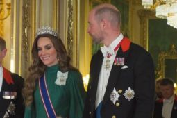 Kate Middleton Perdana Mengenakan "Headpiece" di Tahun Ini
