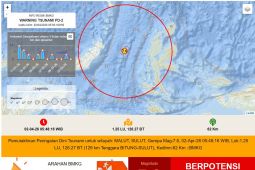 Gempa M 7,6 Guncang Perairan Bitung, Getaran Terasa Kuat di Manado