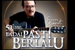 Erros Djarot Siap Rayakan 52 Tahun Berkarya Lewat Konser "Badai Pasti Berlalu"