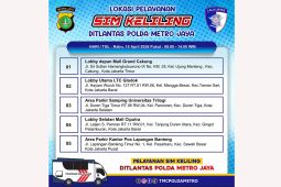 5 Lokasi SIM Keliling di Jakarta Rabu Ini