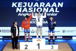 Lampung Borong Lima Emas pada Hari Pertama Kejurnas Angkat Besi 2026