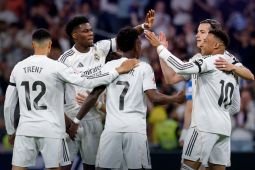 Real Madrid Menang Tipis 2-1 Atas Alaves Berkat Gol Mbappe dan Vinicius