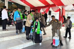 Pemkab Bogor Lepas Keberangkatan 445 Calon Haji dari Cibinong