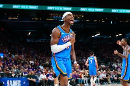 Thunder Sapu Bersih Lakers 4-0, Cavaliers Samakan Kedudukan 2-2
