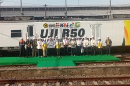 Kementerian ESDM Uji Coba Penggunaan BBM B50 pada Kereta Api