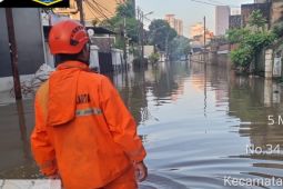 Luapan Kali Sebabkan 115 RT di Jakarta Terendam Banjir