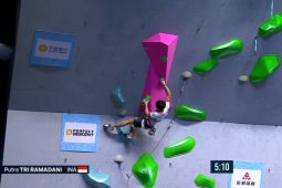 Srondeng Gagal ke Final Lead World Climbing Series Wujiang 2026