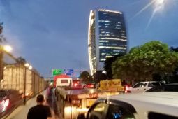 Akses ke Pelabuhan Tanjung Priok Lumpuh Total Senin Sore Ini
