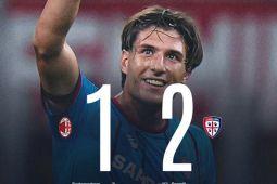 AC Milan Gagal ke Liga Champions Usai Kalah 1-2 dari Cagliari