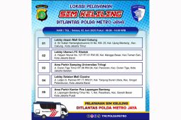 Layanan SIM Keliling Hadir di 5 Titik Jakarta, Cek Lokasi dan Syaratnya