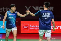 Raymond/Nikolaus Tembus Semifinal Indonesia Open 2026 Usai Laga Dramatis
