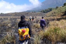 Kebakaran di Taman Nasional Gunung Rinjani Berhasil Dipadamkan