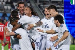 Italia Kalahkan Luksemburg 1-0 Lewat Gol Tunggal Francesco Pio Esposito