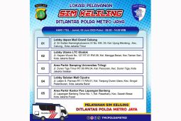 5 Lokasi SIM Keliling di Jakarta Hari Jumat Ini