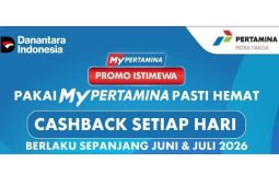 MyPertamina Bagi-Bagi Cashback dan Poin Ekstra hingga Juli 2026