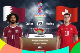 Qatar Tahan Imbang Swiss 1-1 Lewat Gol di Masa Injury Time