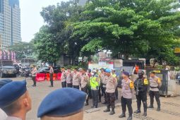 3.761 Personel Gabungan Amankan Aksi Unjuk Rasa di Jakarta Pusat