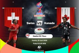 Swiss di Puncak Grup B Usai Kalahkan Kanada 2-1