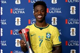 Ancelotti Puji Vinicius Junior Usai Bawa Brasil Menang Telak di Piala Dunia 2026