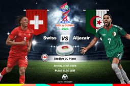 Susunan Pemain Swiss vs Aljazair di Babak 32 Besar Piala Dunia 2026