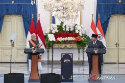 Prabowo dan Modi Dorong Dialog serta Solusi Dua Negara untuk Palestina