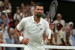 Djokovic Lolos ke Semifinal Wimbledon Usai Menang Dramatis atas Auger-Aliassime