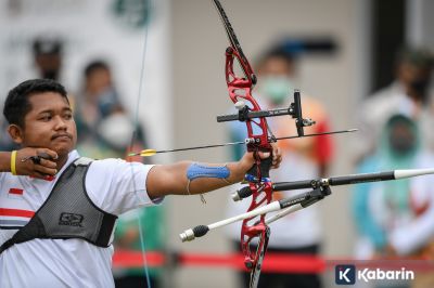 Tim Panahan Indonesia Borong Emas dari Recurve Beregu Putra