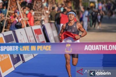 Atlet triathlon sumbang tiga emas untuk Indonesia di SEA Games Thailand