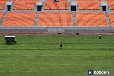 JIS Gaspol Benahi Rumput demi Jadi Rumah Tetap Persija