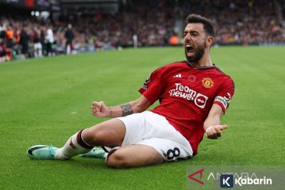 Amorim tetap yakin MU bisa tampil kuat tanpa Bruno Fernandes