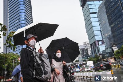 BMKG: Jakarta Diprakirakan Diguyur Hujan pada Jumat Siang