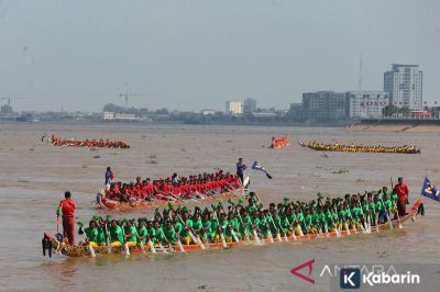 Kamboja Kembali Tiadakan Festival Air di Phnom Penh Tahun Ini