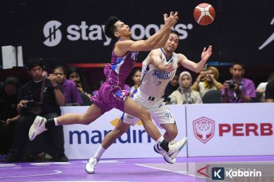 Satria Muda Tampil Dominan, Hangtuah Jakarta Takluk dengan Skor Telak 77-57